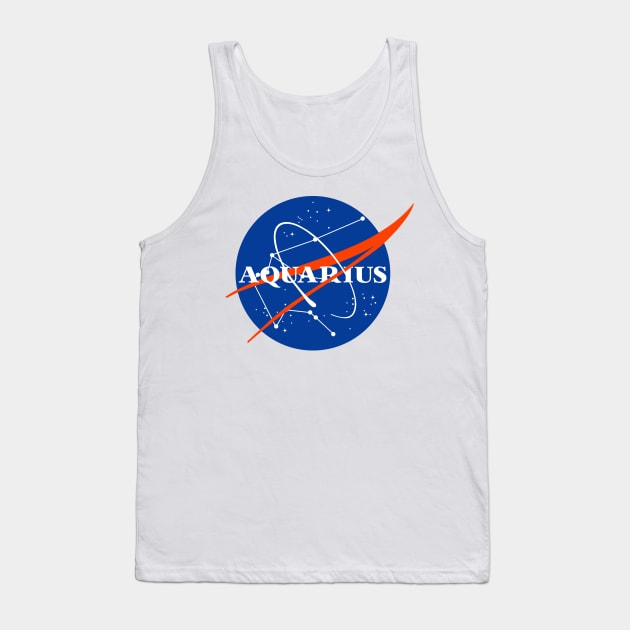 Aquarius Logo Tank Top by RAADesigns